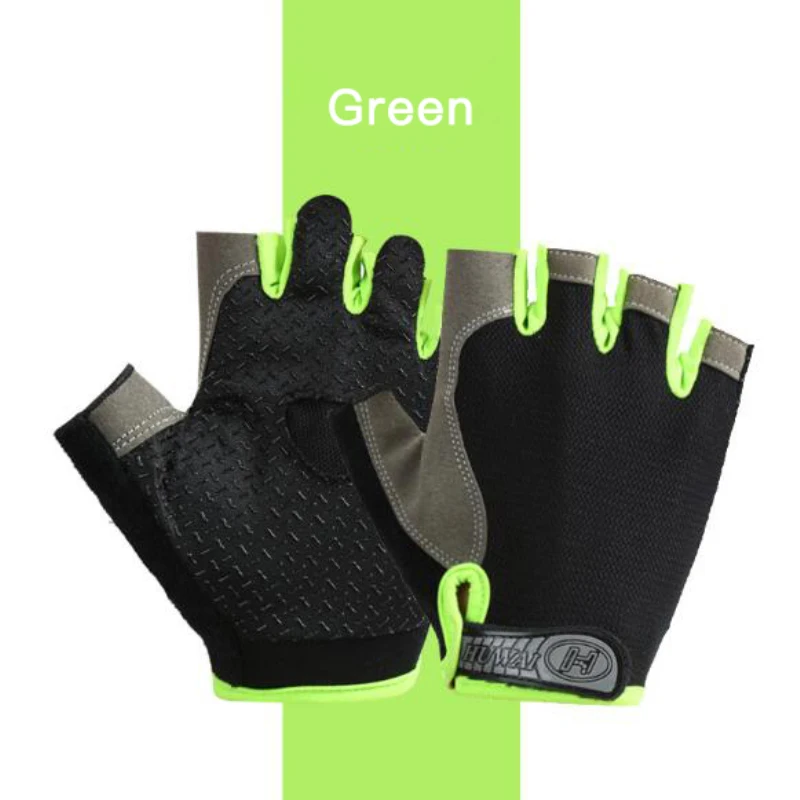 1 пара Противоскользящих Гелевых Велосипедных перчаток на половину пальца, Велосипедные Перчатки для левой и правой руки, Противоударные спортивные перчатки для шоссейного велосипеда MTB, Ветрозащитные . ' - ' . 5