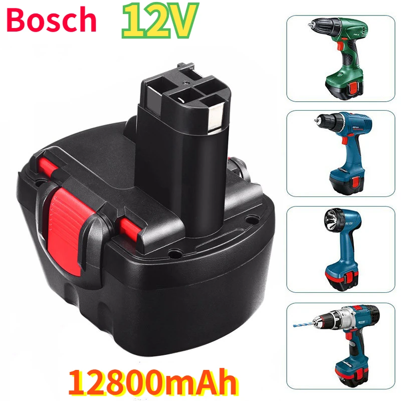 2022 para Bosch PSR 12 V 12800 mah аккумуляторная батарея 12 V 12.8AH AHS GSB GSR 12 VE-2 BAT043 BAT045 BAT046 BAT049 BAT120 BAT139 . ' - ' . 2