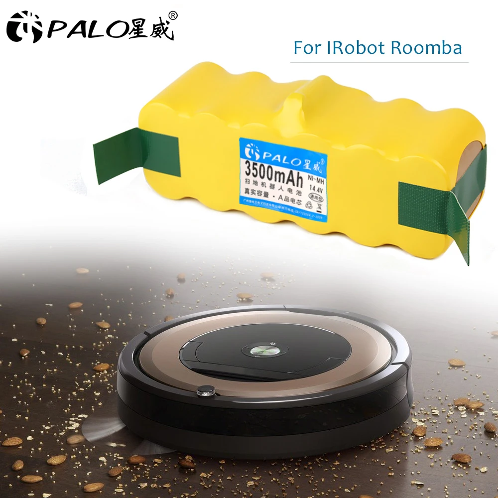 PALO 14,4 V 3500mAh Аккумулятор для Пылесоса iRobot Roomba 500 600 700 800 900 Серии Аккумуляторы iRobot roomba 600 620 650 700 . ' - ' . 0