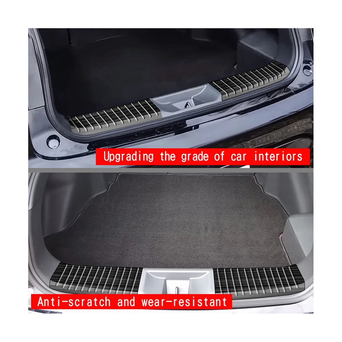 Встроенный в задний бампер автомобиля защитный кожух багажника от царапин Автомобильные аксессуары для Prius 60 серии 2022-2023 . ' - ' . 4