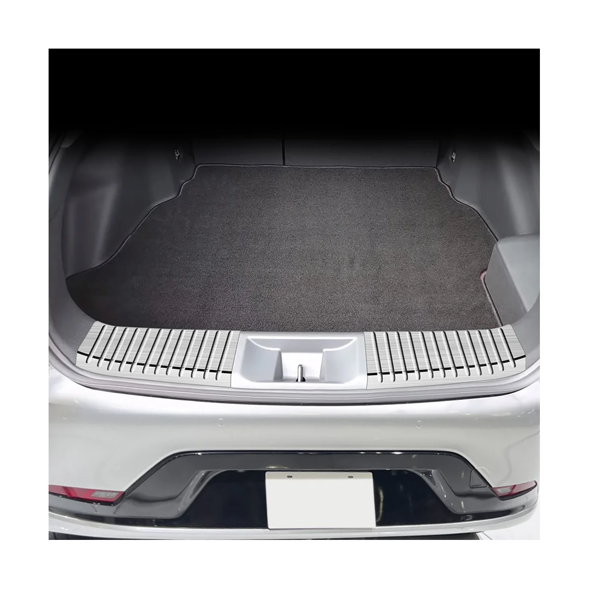 Встроенный в задний бампер автомобиля защитный кожух багажника от царапин Автомобильные аксессуары для Prius 60 серии 2022-2023 . ' - ' . 5