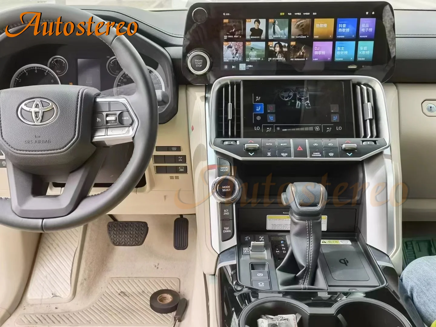Для Toyota Land Cruiser LC300 2008-2015 Обновление До Lexus LX600 Android Авторадио Автомобильный GPS Навигатор Мультимедийный Плеер Головное устройство . ' - ' . 2