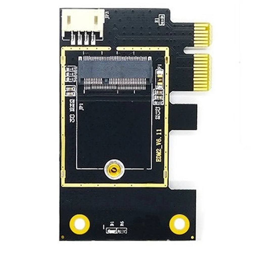 Карта адаптера сетевой карты NGFF M.2 к PCIE NGFF M.2 Riser Card Поддерживает сетевую карту 7260 8265 1650 1675X AX200 AX210 . ' - ' . 3