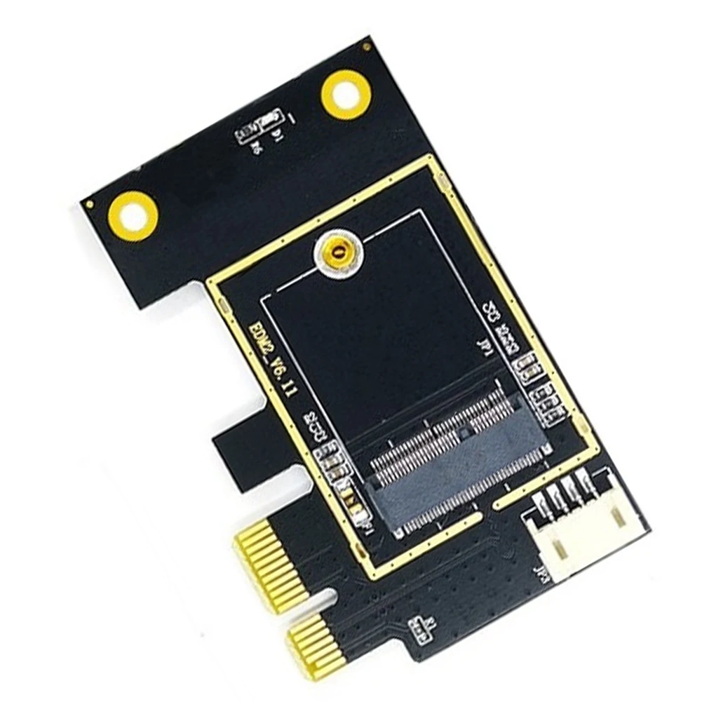 Карта адаптера сетевой карты NGFF M.2 к PCIE NGFF M.2 Riser Card Поддерживает сетевую карту 7260 8265 1650 1675X AX200 AX210 . ' - ' . 4