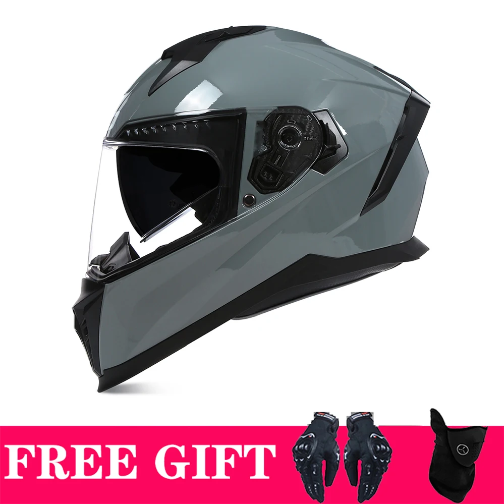 Мотоциклетный шлем с Полным Лицом для Скоростного спуска в Горошек, Одобренный ЕЭК для Мотокросса Casco Casque AM DH Moto De Para Capacetes Racing Kask Helm Подарок . ' - ' . 2