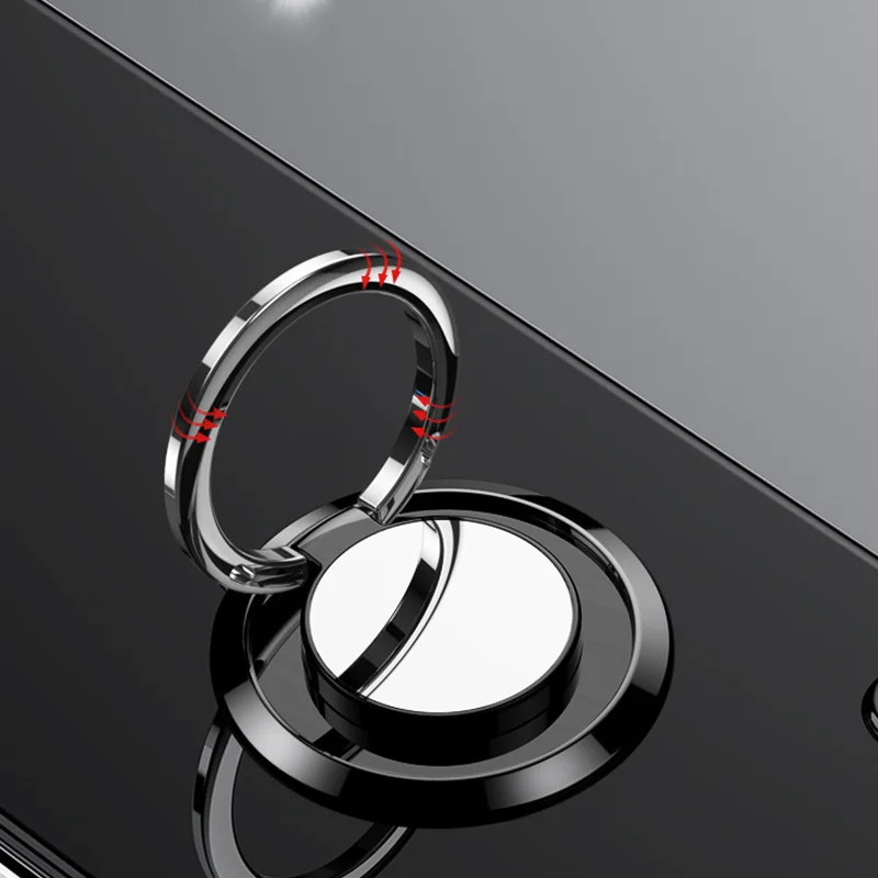 Поддержка магнитного держателя кольца для телефона на палец, Универсальная роскошная поворотная подставка для мобильного телефона, задняя наклейка, кронштейн для Iphone . ' - ' . 2