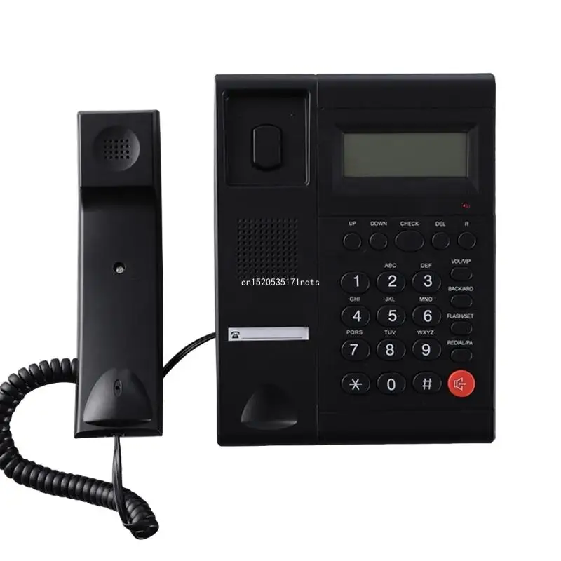 Проводной стационарный телефон KX-T2015, стационарные телефоны с большой кнопкой и функцией идентификации вызывающего абонента, стационарный телефон для офиса, прямая поставка . ' - ' . 3