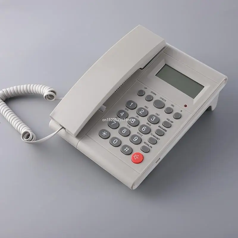 Проводной стационарный телефон KX-T2015, стационарные телефоны с большой кнопкой и функцией идентификации вызывающего абонента, стационарный телефон для офиса, прямая поставка . ' - ' . 5