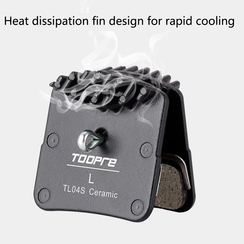 Тормозные Колодки TOOPRE MTB Ceramic Ice Cooling Tech Для M9000 M9020 M985 M8100 M785 M8000 G03A G04S J04C J03A J05 L04C K05S G055 NUTT . ' - ' . 3