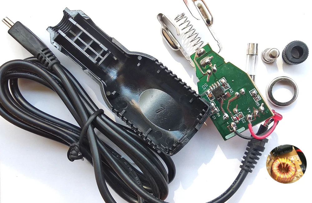 Универсальное автомобильное мини-USB зарядное устройство Адаптер питания Для Garmin Nuvi GPS/Портативная автомобильная навигация Черный автомобильный адаптер зарядного устройства . ' - ' . 2