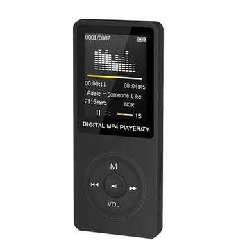 1,8-дюймовый портативный MP3 MP4-плеер, студенческий музыкальный MP3-плеер с ЖК-экраном