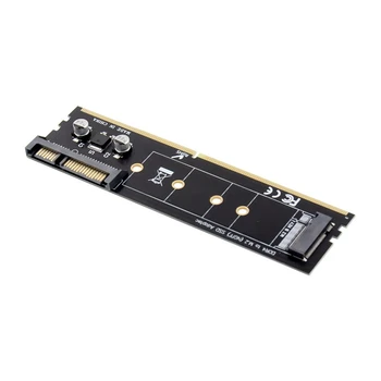 Адаптер DDR4 для M.2 SATA Riser Memory DDR4 DIMM для M.2 NGFF SSD Ключ B 15Pin Power 7Pin Порт SATA для материнской платы