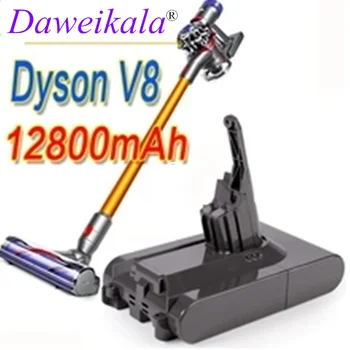Оригинальный Аккумулятор DysonV8 12800 мАч 21,6 В для Dyson V8 Absolute/Пушистый/Животный Литий-ионный Пылесос Аккумуляторная Батарея