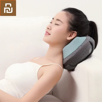 Массажная подушка Youpin Lefan PTC с горячим компрессом, авторотация, управление одной клавишей, расслабление тела для родителей, беспроводная температура 3D