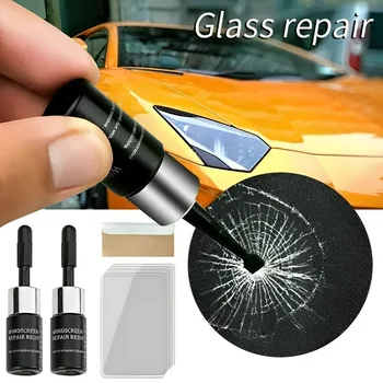Средство для ремонта трещин на лобовом стекле автомобиля, царапин на оконном стекле, Нано-Ремонтный набор Для восстановления трещин, Инструменты для клея бесследного отверждения