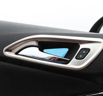 Для Chevrolet Cruze 2016 2017 2018 Автомобильные аксессуары из нержавеющей стали для укладки внутренней двери автомобиля, защитная ручка, рамка чаши, накладка