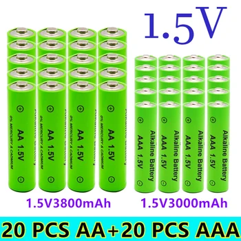 2022neue1,5V AA3800mAh+1,5 V AAA3000mah wiederaufladbare Alkaline batterie taschenlampe spielzeug uhrMP3player batterie ersetzen