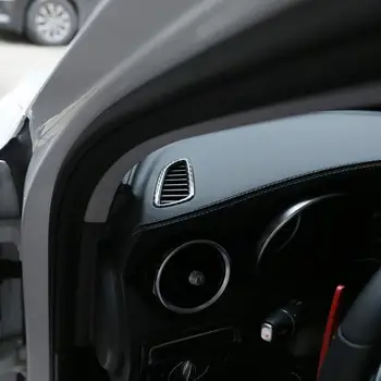 Наклейки на Боковую Рамку Кондиционера Приборной панели Автомобиля для Mercedes Benz A-Class GLA CLA W176 A180 C117 X156 2013-2018