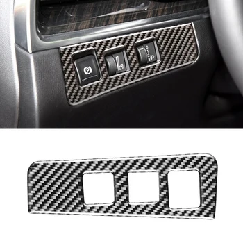 Накладка на Панель Переключателя автомобильных Фар, Наклейка Из Углеродного волокна Для Cadillac XT5 2016 2017 2018 2019 2020 Аксессуары