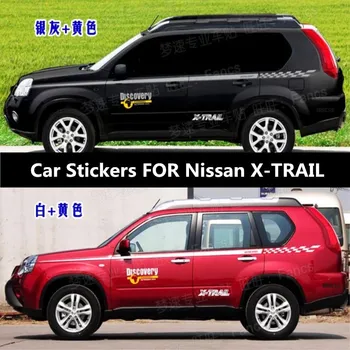 Автомобильные наклейки для Nissan X-TRAIL, оформление внешнего вида кузова, индивидуальность, индивидуальные модные спортивные наклейки, аксессуары для пленки