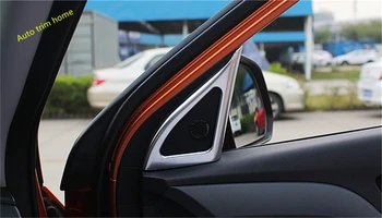 Lapetus Внутреннее Окно Стойка Динамик Треугольная Накладка Подходит Для Hyundai Creta IX25 2015 2016 2017 Автоаксессуары