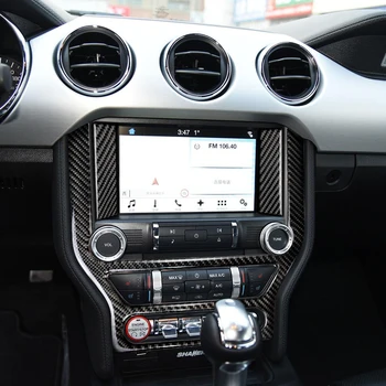 Накладка на мультимедийную панель управления для Ford Mustang GT 500 2015-2019