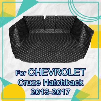 Автоматический Коврик для багажника с полным покрытием для Chevrolet Cruze Седан 2013-2017 16 15 14, накладка для багажника автомобиля, аксессуары для защиты интерьера