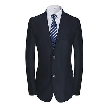 Lin2880- Мужской деловой костюм из высококачественной чистой шерсти