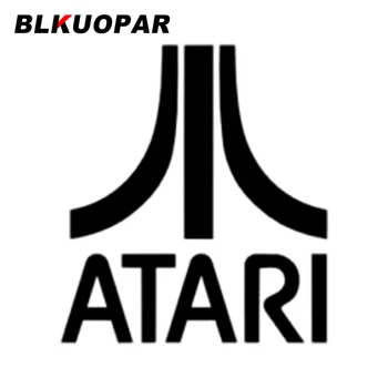 Автомобильная наклейка с Квадратным логотипом BLKUOPAR ATARI, Солнцезащитный крем, Оригинальная Наклейка, Водонепроницаемый Модный Ноутбук, Кондиционер, Автомобильные Аксессуары