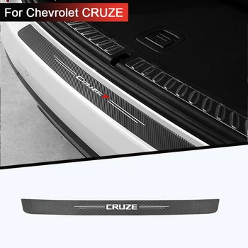 1 шт., защита багажника автомобиля, наклейка из углеродного волокна, модификация украшения для Chevrolet cruze CRUZET