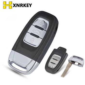 XNRKEY 3 Кнопки Дистанционного Ключа Автомобиля в виде Ракушки для Audi A4 A4L A5 A6 A6L Q5 S5 Замена Бесключевой карты Promixity Крышка Корпуса