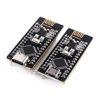 Type C Micro USB RF-Nano совместим с беспроводным модулем ATMEGA328P Nano V3.0 QFN32 16M CH340, интегрированным с NRF24L01