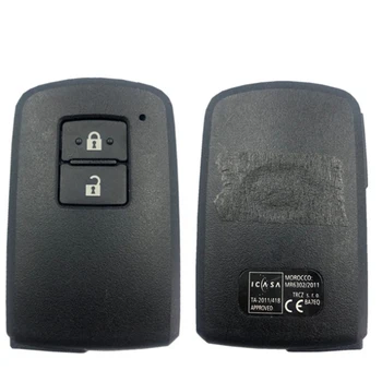 2 Кнопки 433 МГц Пульт Дистанционного Управления Ключ Для Toyota Keyless Go BA7EQ P1 A8 Чип DST-AES FCCID 89904-0D130