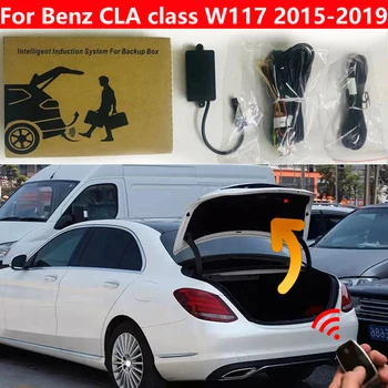 Открытие багажника автомобиля для Benz CLA class W117 2015-2019 Задний ящик Датчик удара ногой Интеллектуальный подъем задней двери Электрическая Задняя дверь