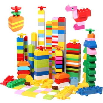 Сделай сам, Большой Размер, Строительные блоки, Классические Аксессуары, Блоки для сборки крупных частиц, Кирпичные строительные игрушки Для детей, подарок