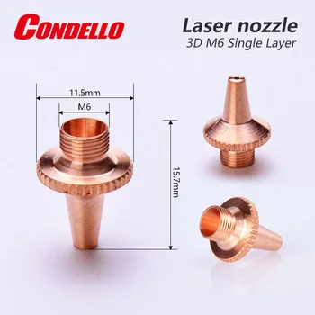 Однослойная лазерная насадка Condello 3D M6 для сварочного оборудования, Головные части для волоконно-лазерной резки
