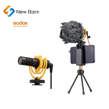 Видеомикрофон Godox VD-Mic Shotgun, Универсальный записывающий микрофон, микрофон для зеркальной камеры, смартфонов iPhone Android, Mac, планшетов