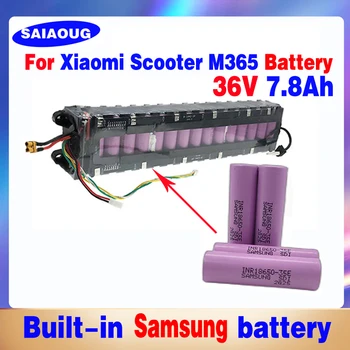 100% Оригинальный Аккумулятор Bateria 36v 7.8ah Для Скутера 36v Batterie Для M365 Baterias Перезаряжаемый Литий-ионный Аккумулятор