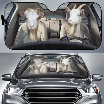 Автоматический солнцезащитный козырек для безопасного водителя, автомобильные аксессуары, Солнцезащитный козырек с изображением животных на заказ,