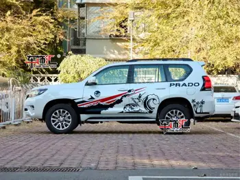 Автомобильные наклейки для Toyota Prado модифицированная модная спортивная наклейка модифицированный Prado