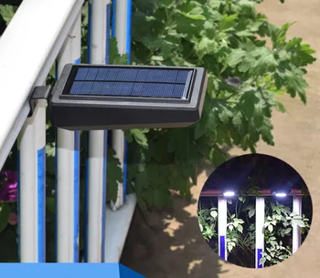 Новый инфракрасный индукционный настенный светильник на солнечной энергии для человека, наружный водонепроницаемый светильник для забора во внутреннем дворе, сад, уличный фонарь