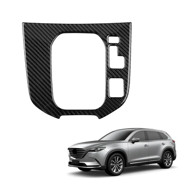 Наклейка на Центральную панель управления из углеродного волокна, модификация интерьера автомобиля для Mazda CX-9 CX9 2016-2020 Справа