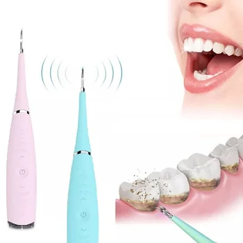 Портативный Электрический Звуковой Зубной Скалер для удаления пятен от зубного камня, средство для удаления зубного камня Для взрослых, инструмент для чистки и отбеливания зубов