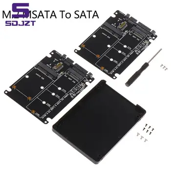 Корпус внешнего жесткого диска NGFF на SATA 3 Адаптер MSATA SSD M.2 Плата адаптера протокола SATA