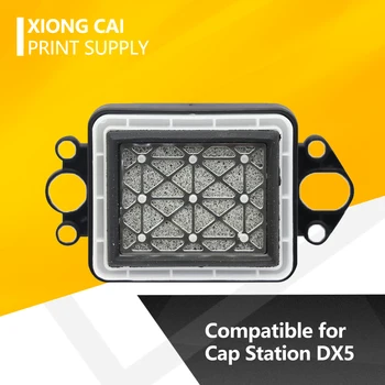 Совместимость для печатающей головки Dx5 укупорочная станция dx5 печатающая головка сольвентный принтер для плоттера Gongzheng с укупорочной крышкой