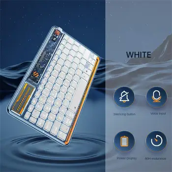 Клавиатура голосового ввода Для Прозрачной Клавиатуры электронных инструментов 5pro Клавиатура Применяется К Matepad Glow Wireless