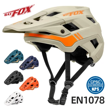 Шлем для горного велосипеда BATFOX casco ciclismo mtb, велосипедный шлем capacete ciclismo, сверхлегкий велосипедный защитный шлем для мужчин и женщин