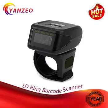 2.4 G Мини Портативный ручной Bluetooth Беспроводной Безымянный Палец Мини 1D 2D Сканер штрих-кода