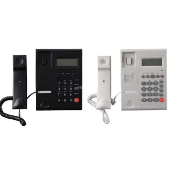 Проводной стационарный телефон KX-T2015, стационарные телефоны с большой кнопкой и функцией идентификации вызывающего абонента, стационарный телефон для офиса, прямая поставка