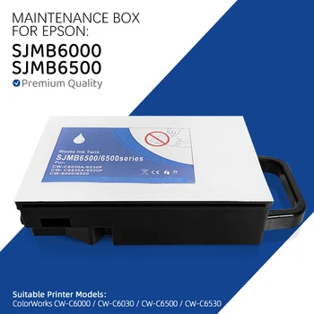 SJMB6000 SJMB6500 C33S021501 Коробка для технического обслуживания Резервуара для отработанных чернил Для принтера Epson ColorWorks CW-C6000 CW-C6030 CW-C6500 CW-C6530